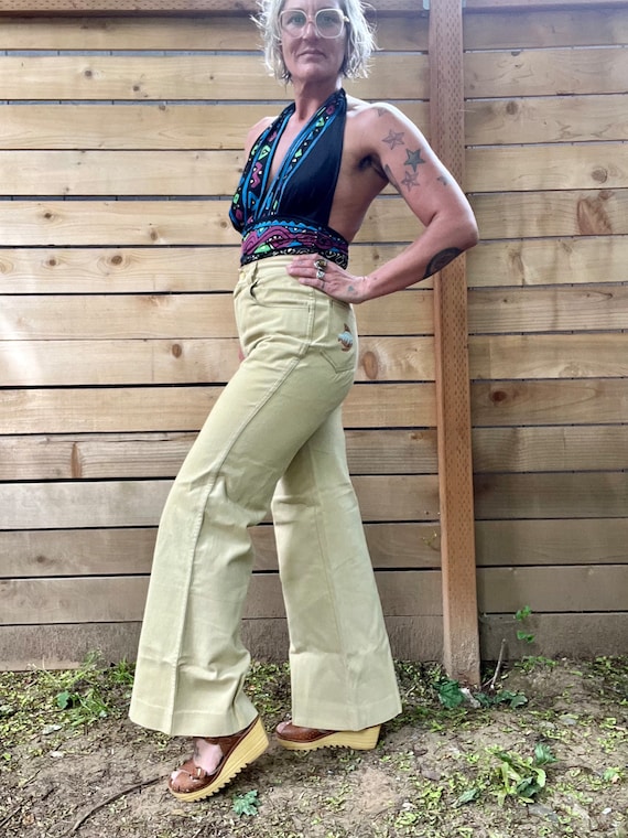 1970’s Denimites flared/bellbottom trouser pants w