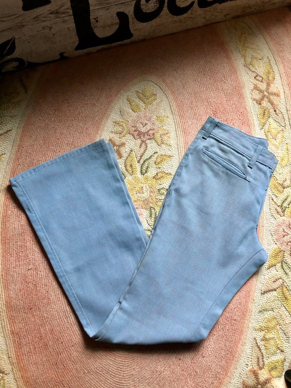 Male slack jeans 1970’s vintage western wear flar… - image 2