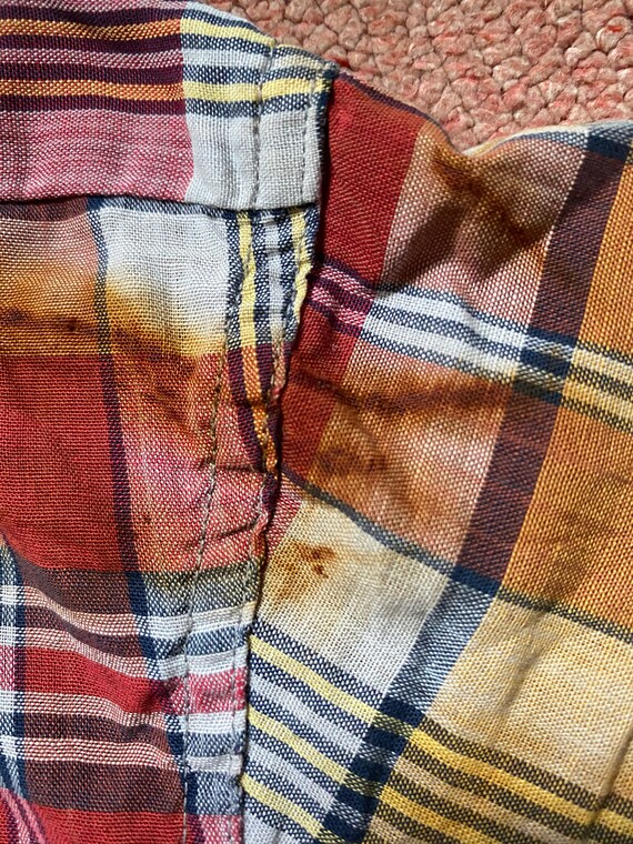 Dan River 1960’s vintage mens plaid rockabilly mo… - image 8