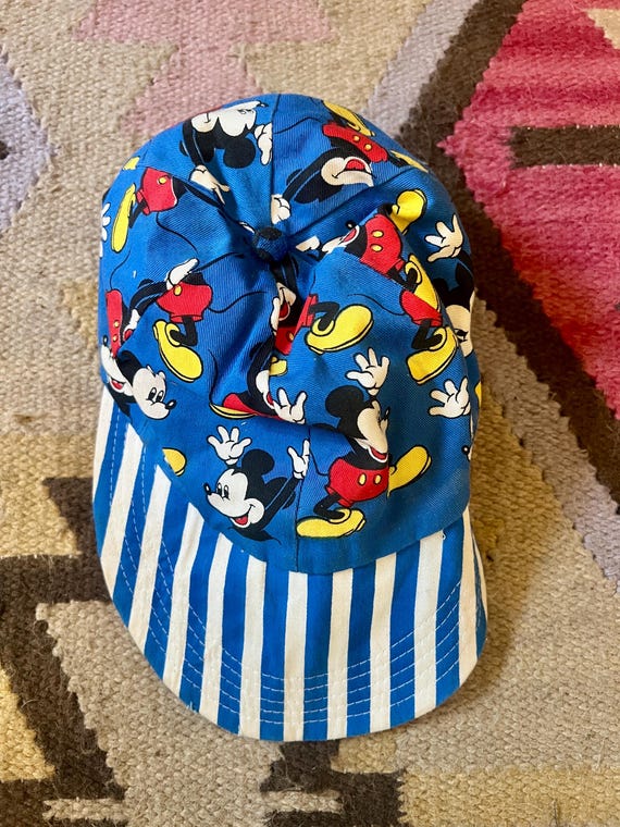 1980's vintage Disney Mickey Mouse painters cap/hat…o… - Gem