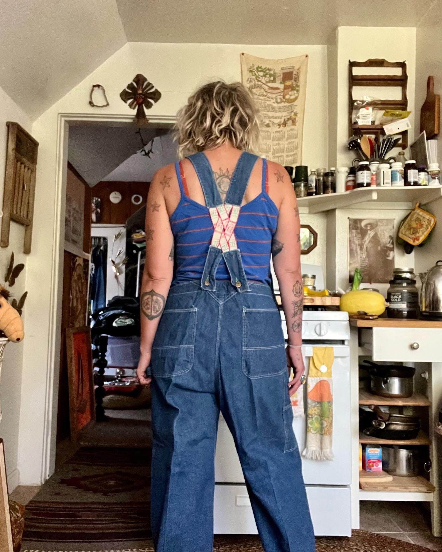 Dee Cee Washington Sanforized 1960's/70's Vintage Overalls Dee Cee Washington Sanforized 1960's/70's Vintage Overalls