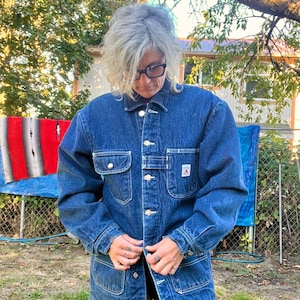 Fireman Jacket Denim - Etsy