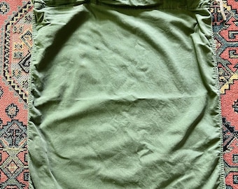 Vintage Military Utility drawstring laundry bag