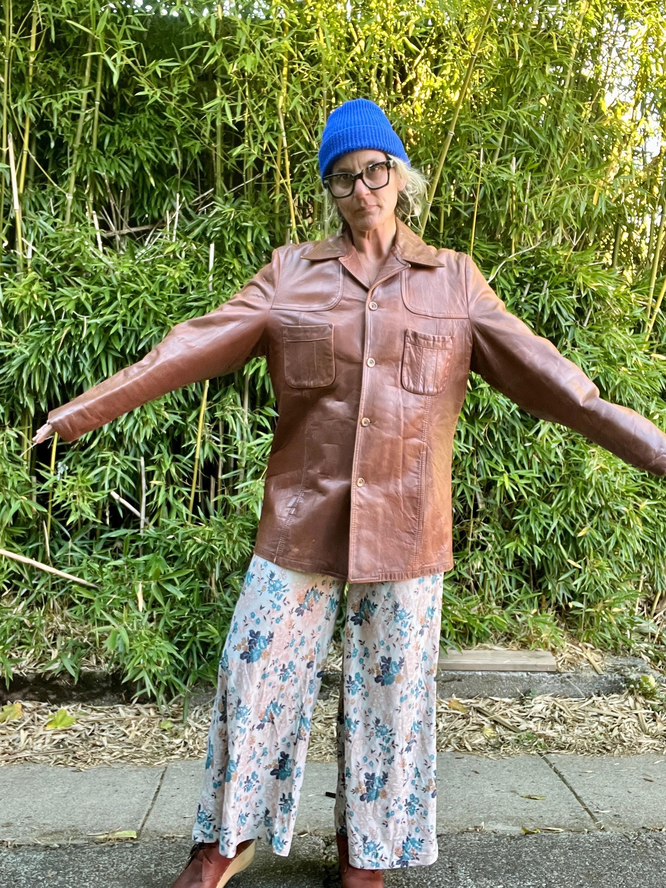 Remy Leather Fashions 1970's/80's Vintage Buttery Soft Leather