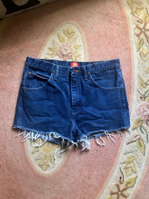 Vintage Wrangler Cut off Denim Shorts 