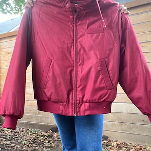 1980’s vintage Contour puffed bomber jacket mens or women’s size large