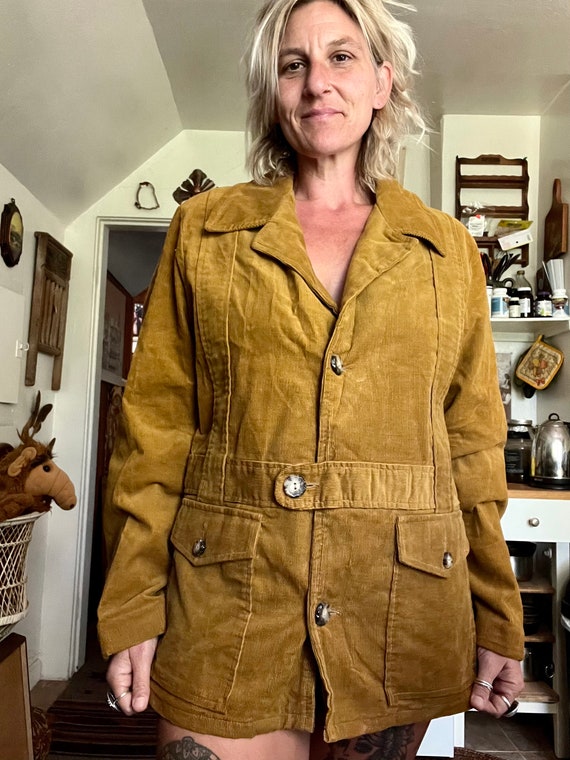 ladies vintage france corduroy jacket