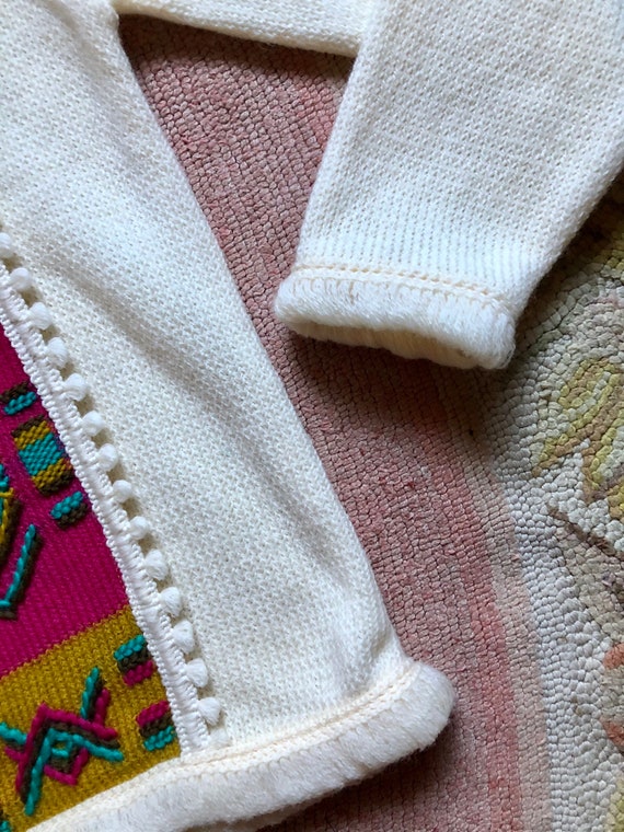 1960's vintage deadstock women's wool sweater. si… - image 8