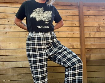 Levi Big E Black Label 1960's/70's Plaid Golf Gentleman
