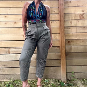 Laurel 1980’s/90’s vintage high waisted cotton trouser pants women’s size 29