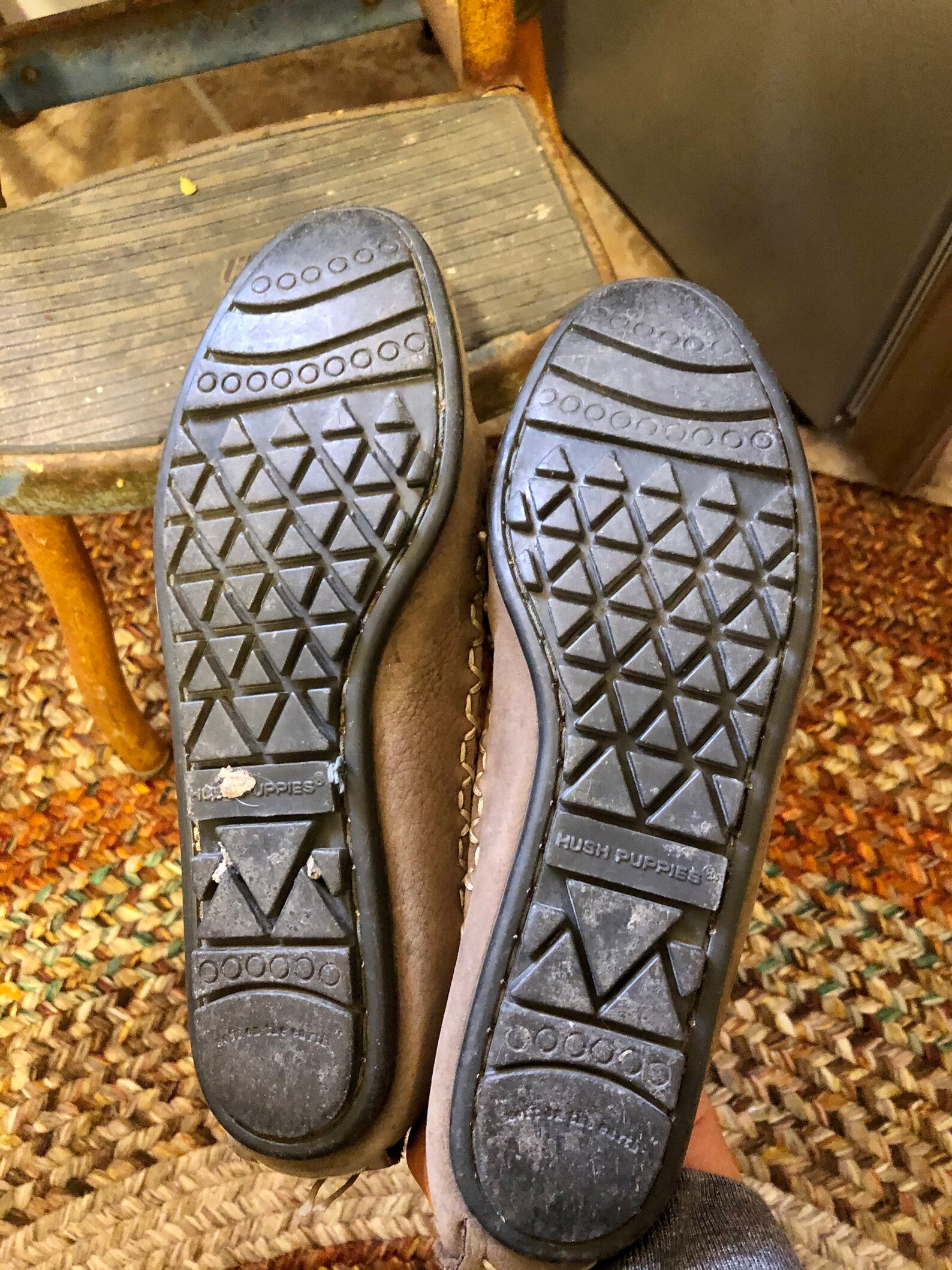 Super cute 1980s vintage leather hush puppy womens shoes Etsy