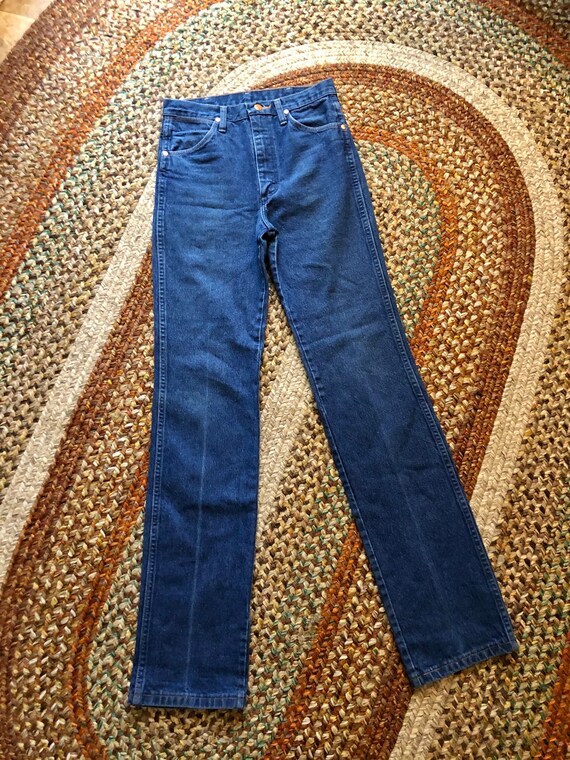 Becks Stille udsende 1980's/90's vintage wrangler jeans unisex size 29/36 - Gem