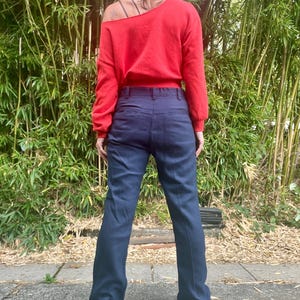 LEE fastback vintage 1970’s flared/bootcut trouser pants men’s or women’s size 31 waist image 9