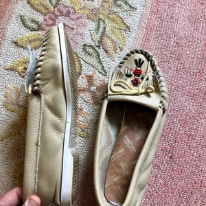 1980s vintage thunderbird Minnetonka moccasins womens size 8.5 image 3