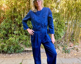 Pams Closet 1990’s long sleeve vintage jumpsuit women’s size medium