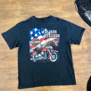 Harley Davidson 1992 vintage motorcycle biker  T-shirt men’s or women’s size large/xlarge