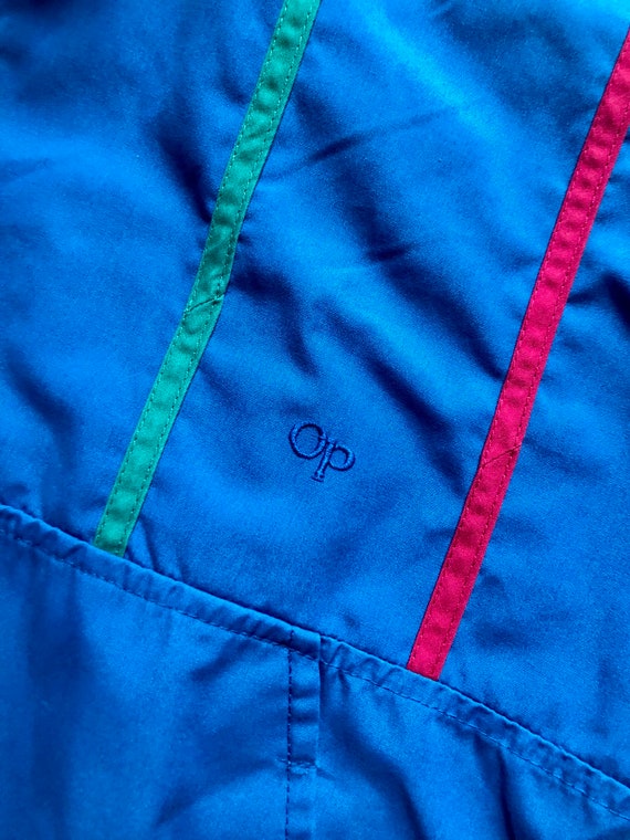 1980’s OP vintage ocean pacific lightweight jacke… - image 8