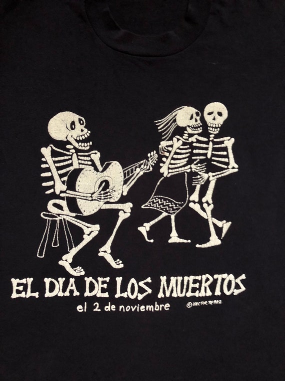 Dia de Los Muertos 1980’s/1990’s vintage glow in … - image 2