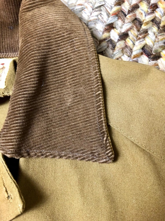 1950s/60s Bullseye Bill Vintage Hunting Field Canvas Cotton Jacket  