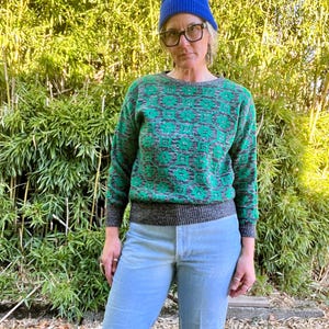Mr. Noah 1980’s/90’s vintage acrylic pullover sweater women’s size small/medium