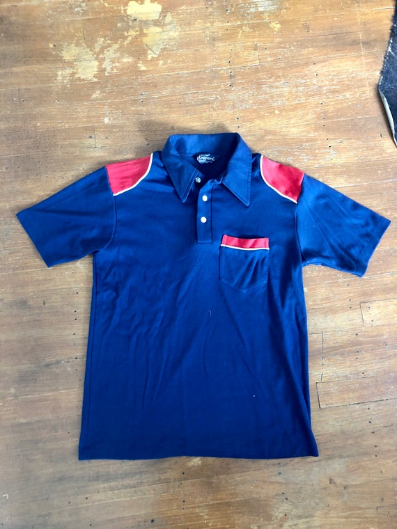 1970’s Dee Cee rappers two toned polo shirt unisex