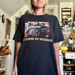 Rad 1990’s vintage Dukes of Hazard cotton T-shirt gender neutral size large