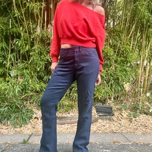 LEE fastback vintage 1970’s flared/bootcut trouser pants men’s or women’s size 31 waist image 1