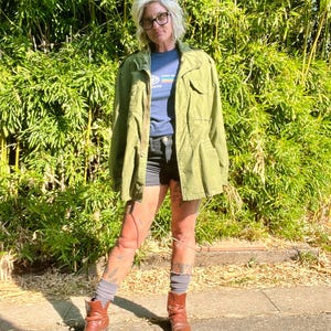 Alpha industries 1972 vintage Vietnam era army military cold weather field jacket men’s or women’s size large