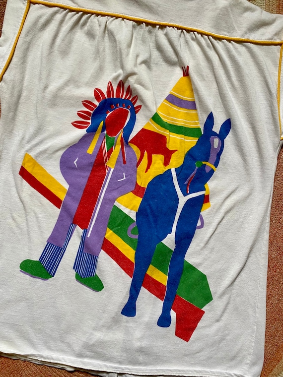 Amazing rare 1980’s vintage Native American print… - image 10