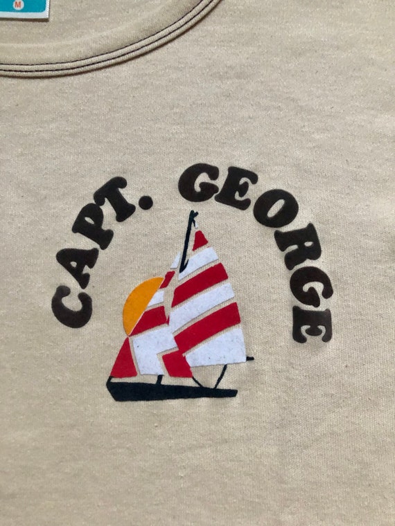 Roach Capt George vintage 1980’s long sleeve Tshi… - image 7