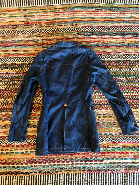 1980’s Ralph Lauren vintage western denim/jean wo… - image 10