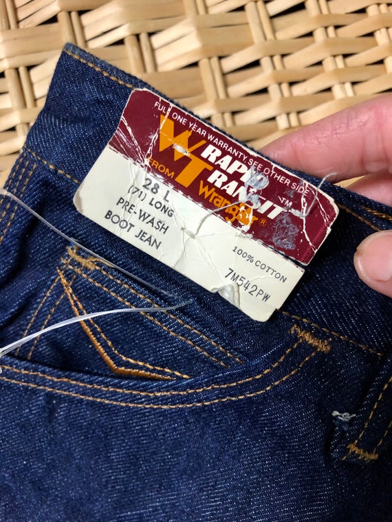 Wranglers 1970’s vintage deadstock tags still on … - image 6