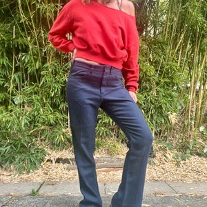LEE fastback vintage 1970’s flared/bootcut trouser pants men’s or women’s size 31 waist image 6