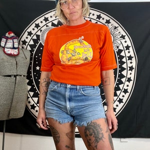 Amazing vintage Roach 1970’s “ Mondays are Hell”  T-shirt mens or women’s size small/medium