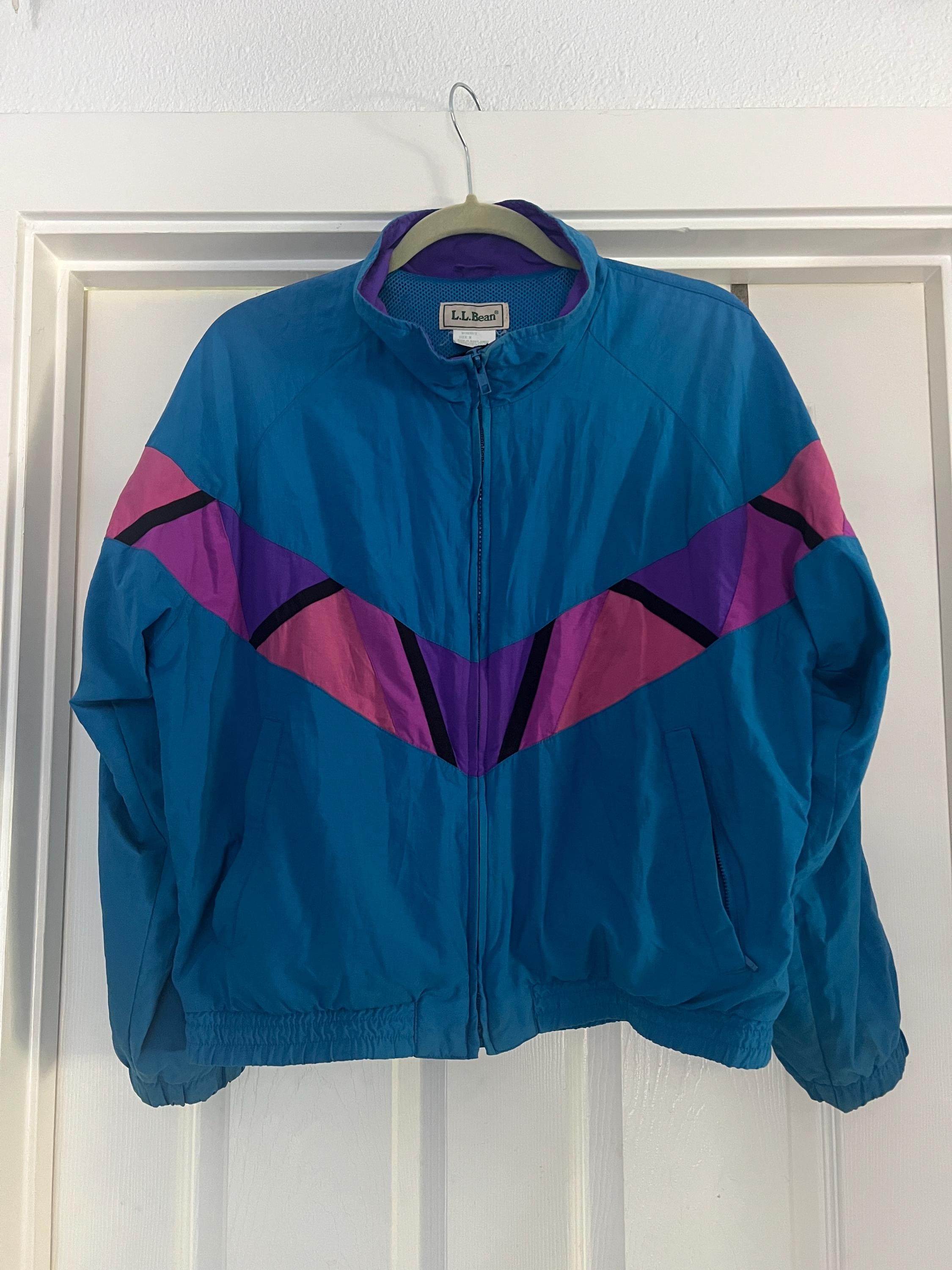 LL BEAN 1990's/y2k Vintage Windbreaker Jacket Women's Size Medium