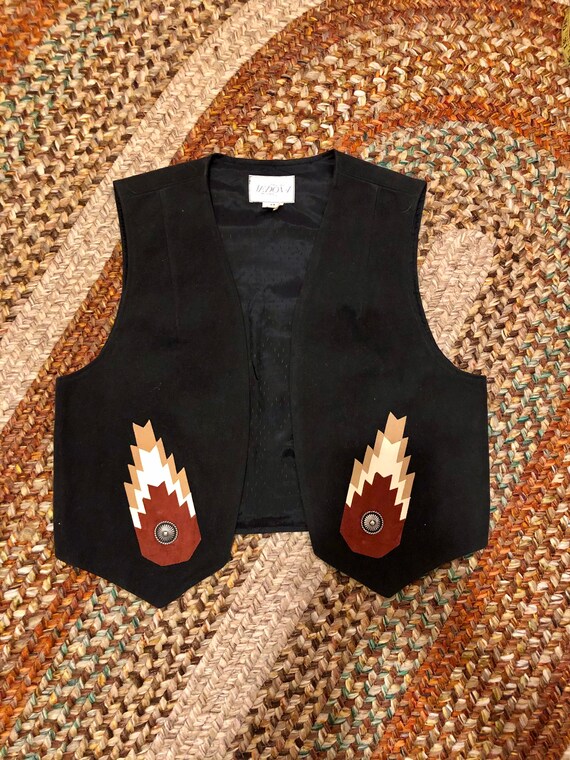 Amazing vintage 1990’s southwestern women’s vest.