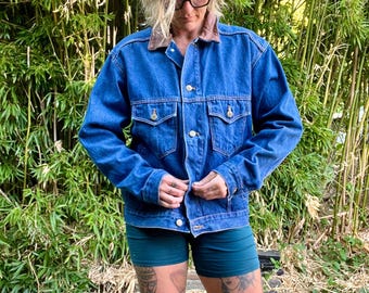 Big Ben 1980's Vintage Long Sleeve Utility Mechanic Coveralls