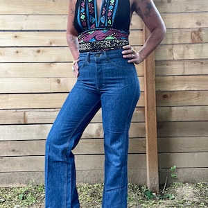 LEE western vintage 1970’s flared jeans/denim women’s size 32