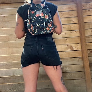 Cutest vintage accessories Y2K vintage floral backpack gift for her