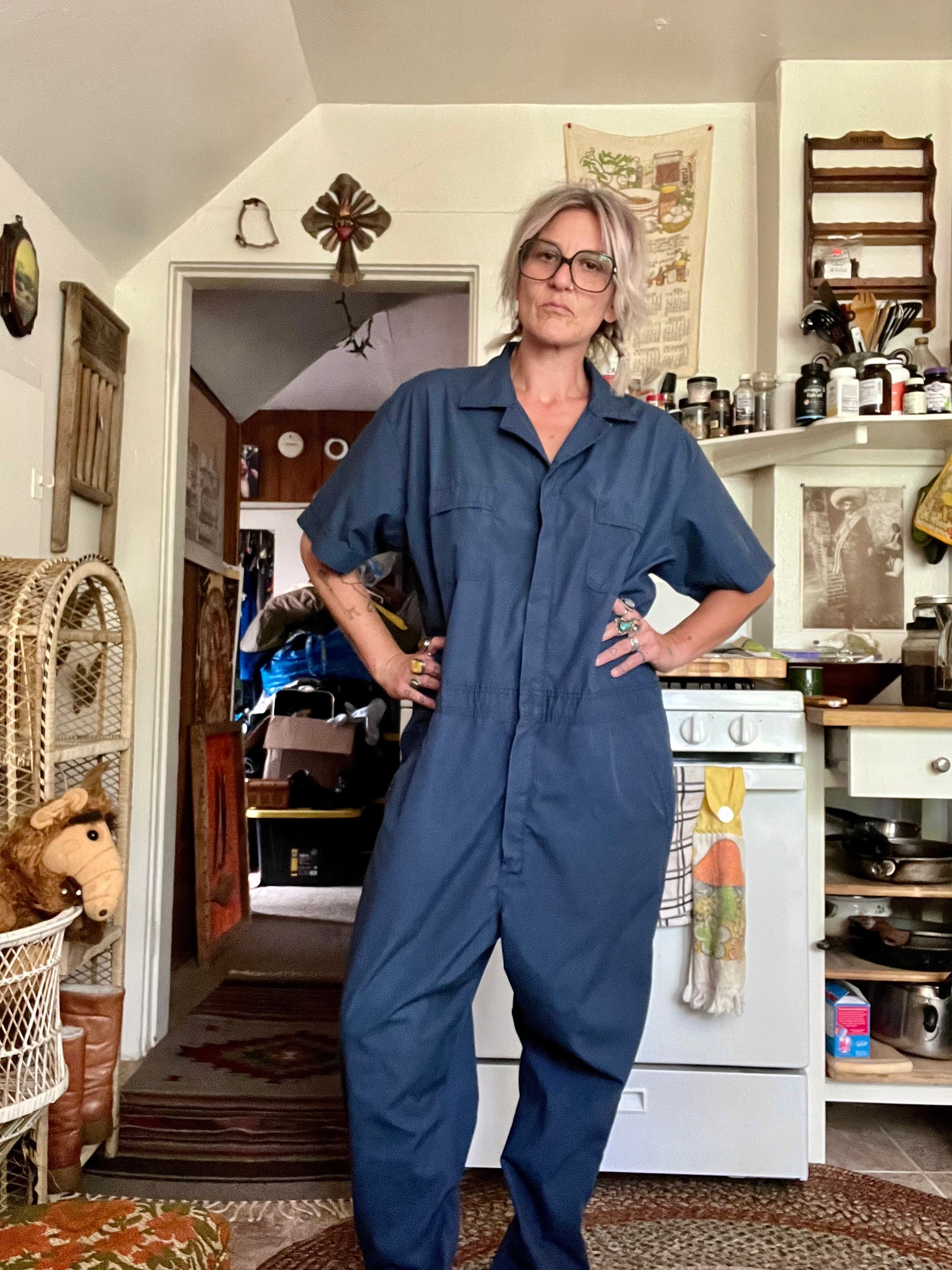 Big Ben 1980's Vintage Mechanic Utility Coveralls Jumpsuit Big Ben 1980's Vintage Mechanic Utility Coveralls Jumpsuit