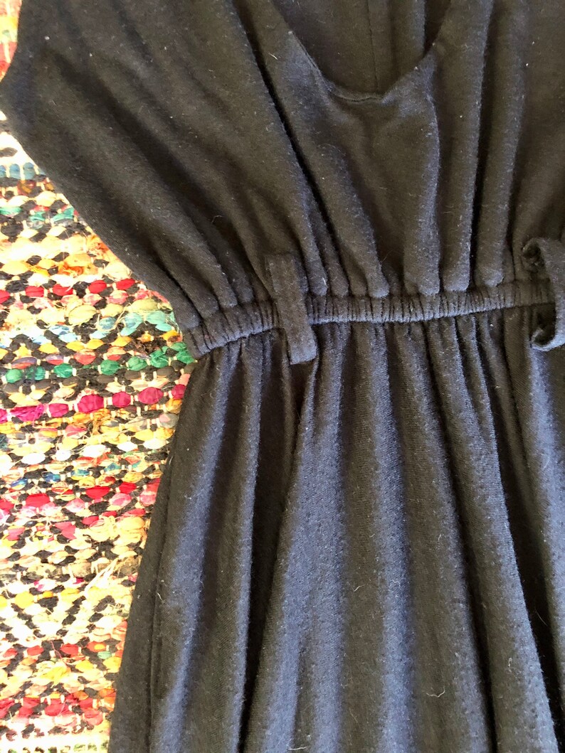 Rad 1980\u2019s90\u2019s vintage wool safari maxi dress women\u2019s size mediumlarge