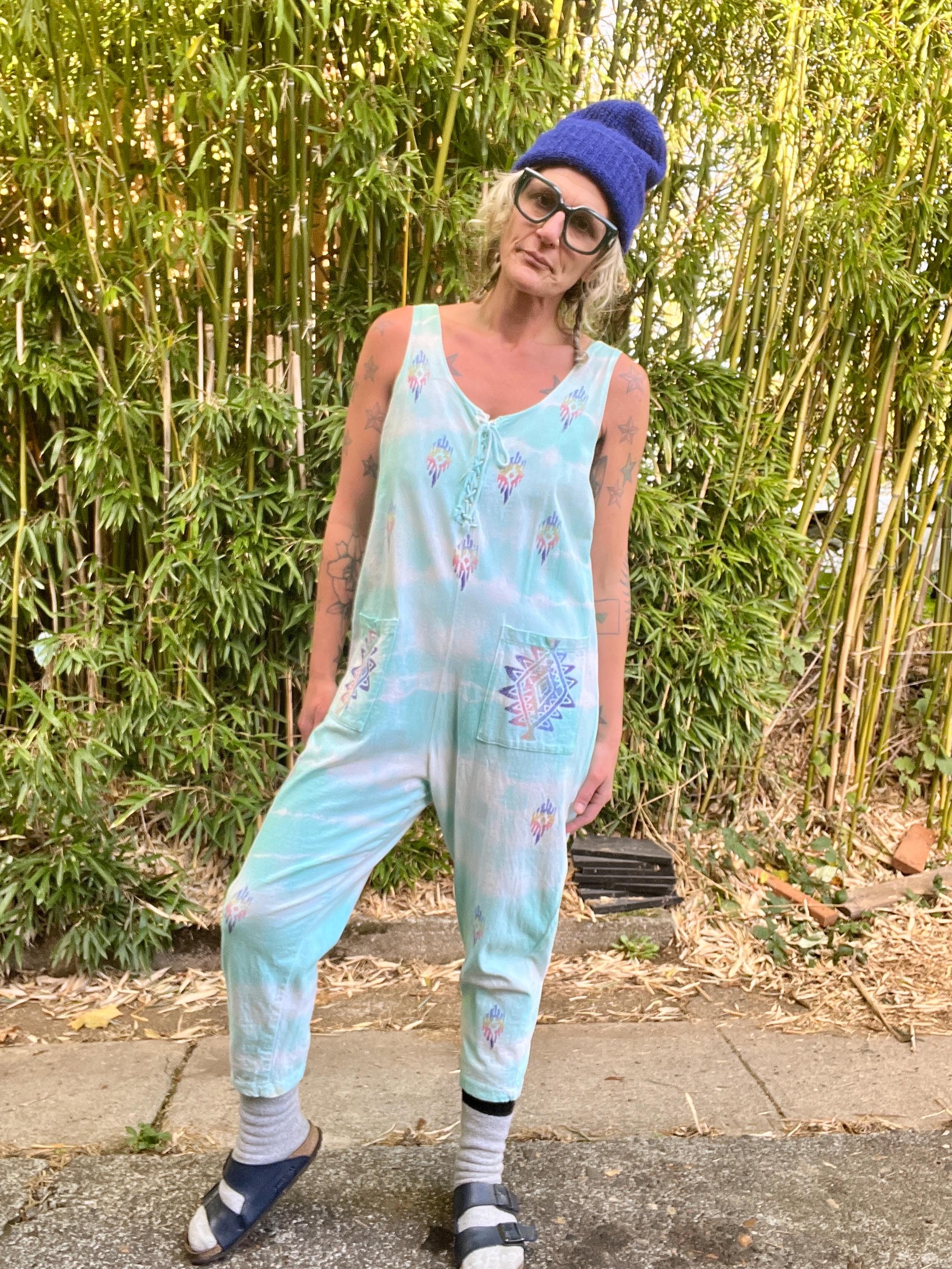 90s Tie Dye Jumpsuit - Etsy