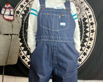 Sears Tradeswear Vintage 1960's/70's Utility Denim Overalls
