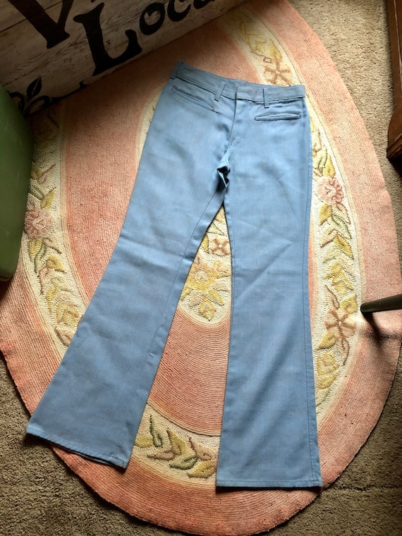 Male Slack Jeans 1970's Vintage Western Wear Flared Pants Women's Size 30  Waist - Etsy