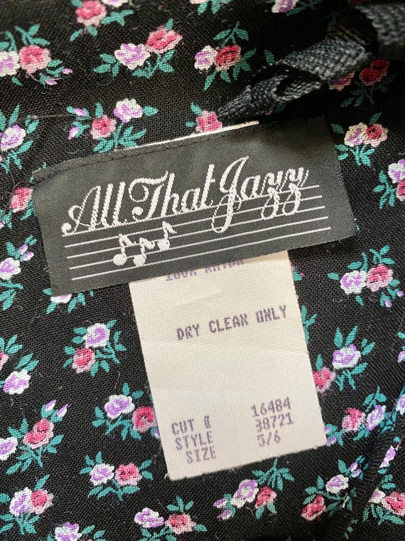 All That Jazz vintage floral 1980’s/90’s  palazzo… - image 9