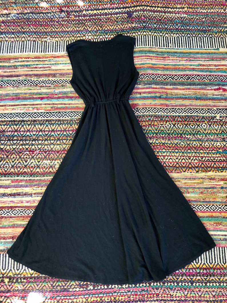 Rad 1980\u2019s90\u2019s vintage wool safari maxi dress women\u2019s size mediumlarge