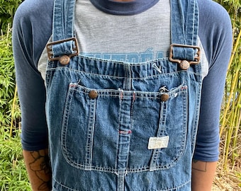 パンツ 70s BIG MAC OVERALLS OLD JC PENNY Vintage 1970'S JCPenney Big Mac Hickory Stripe Overalls