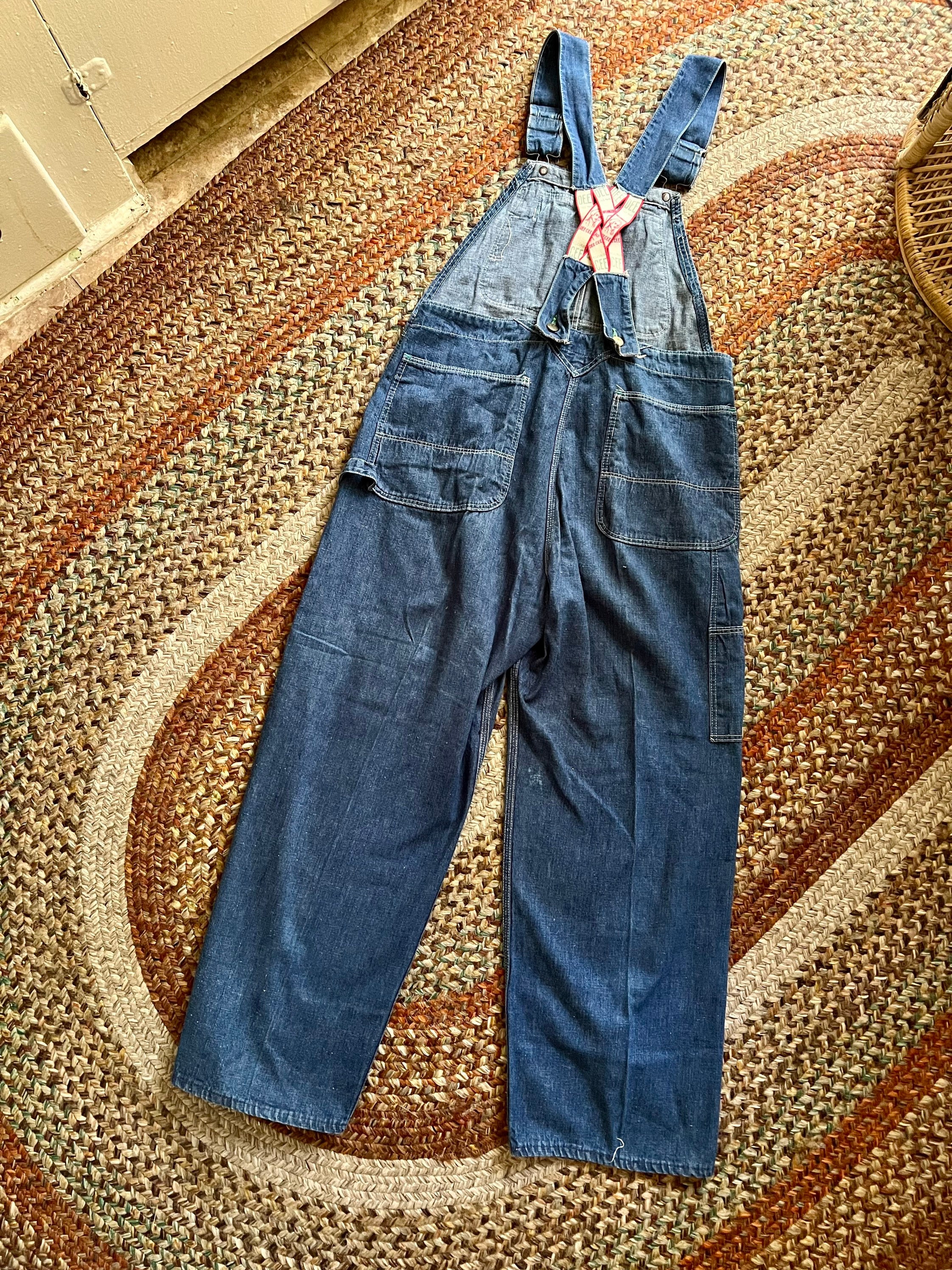 Dee Cee Washington Sanforized 1960's/70's Vintage Overalls Dee Cee Washington Sanforized 1960's/70's Vintage Overalls