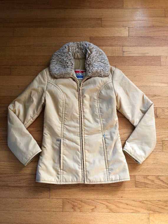 White Stag vintage 70’s/80’s Sherpa collared wint… - image 1