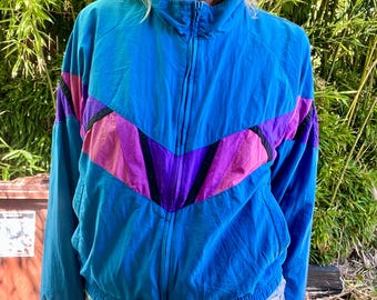 LL BEAN 1990's/y2k Vintage Windbreaker Jacket Women's Size Medium
